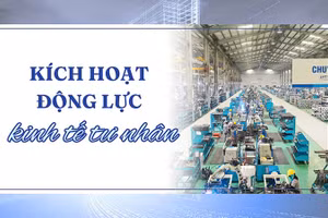 Kích hoạt động lực kinh tế tư nhân 