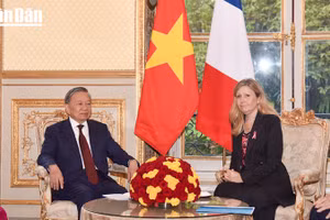 Tổng Bí thư, Chủ tịch nước Tô Lâm hội kiến Chủ tịch Quốc hội Yael Braun-Pivet.