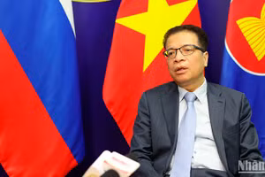 Đại sứ Việt Nam tại Liên bang Nga Đặng Minh Khôi. (Ảnh: NGUYỄN HOÀNG)