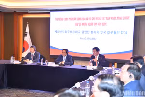 Quang cảnh buổi gặp gỡ.