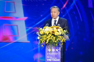 Chủ tịch nước Tô Lâm phát biểu tại Lễ trao Giải Báo chí quốc gia lần thứ XVIII.