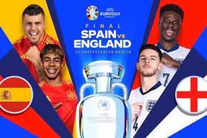 Tây Ban Nha và Anh sẽ gặp nhau ở chung kết EURO 2024. (Ảnh: UEFA/Getty Images) 