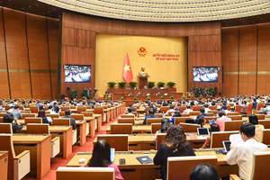 Toàn cảnh kỳ họp thứ tám, Quốc hội khóa XV. Ảnh: DUY LINH
