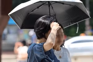 Hàn Quốc ban bố cảnh báo sóng nhiệt ở hầu hết các vùng trên cả nước. (Ảnh: Yonhap)