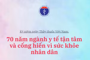 70 năm ngành y tế tận tâm và cống hiến vì sức khỏe nhân dân