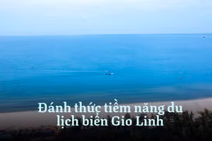 Đánh thức tiềm năng du lịch biển Gio Linh