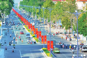 Diện mạo mới trên quê hương Mỹ Tho. Ảnh: DUY NHỰT
