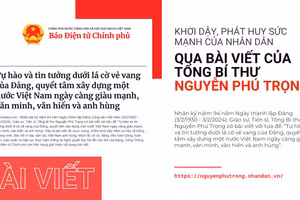 Khơi dậy, phát huy sức mạnh của nhân dân qua bài viết của Tổng Bí thư Nguyễn Phú Trọng​
