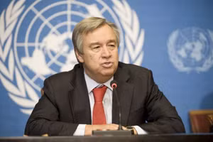  Tổng Thư ký Liên hợp quốc Antonio Guterres. (Nguồn: VOV)