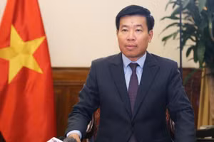 Đồng chí Nguyễn Mạnh Cường, Ủy viên Trung ương Đảng, Thứ trưởng Ngoại giao. (Ảnh: Bộ Ngoại giao)