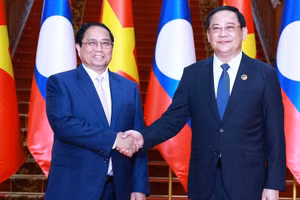 Tiếp thêm động lực mới cho quan hệ Việt Nam-Lào