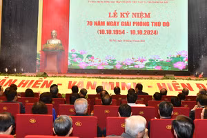 Lễ kỷ niệm 70 năm Ngày Giải phóng Thủ đô