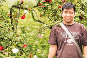 Dùng TikTok đưa hoa hồng Mê Linh đi muôn phương