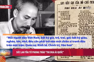 Sức lan tỏa từ phong trào “Thi đua ái quốc”