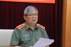 Thiếu tướng Hoàng Anh Tuyên, Phó Chánh Văn phòng Bộ Công an, Người phát ngôn Bộ Công an. (Ảnh: Bộ Công an)