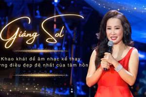 Giáng Sol trong đêm live concert "Giấc mơ Sol"