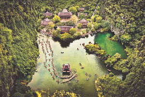Những lễ hội đặc sắc giúp lan tỏa giá trị của Di sản văn hóa và thiên nhiên thế giới Tràng An.Ảnh: Trường Huy