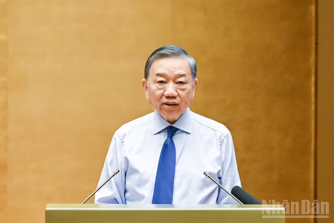 Tổng Bí thư, Chủ tịch nước Tô Lâm. (Ảnh: DUY LINH)