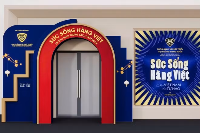 Không gian trưng bày kết hợp livestream quảng bá và tiêu thụ hàng Việt Nam sẽ chính thức mở cửa từ ngày 5/2 tới đây tại Hà Nội.
