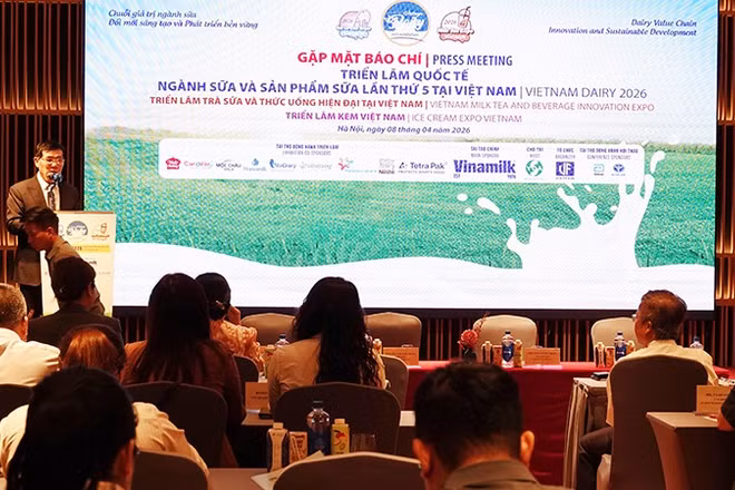 Gặp mặt báo chí giới thiệu Triển lãm quốc tế ngành sữa và sản phẩm sữa lần thứ 5 tại Việt Nam.