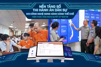 Nền tảng số Thi hành án dân sự: Khi công nghệ song hành cùng thể chế hiện thực hóa Nghị quyết 57-NQ/TW