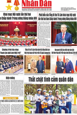 Báo Nhân Dân số 25695