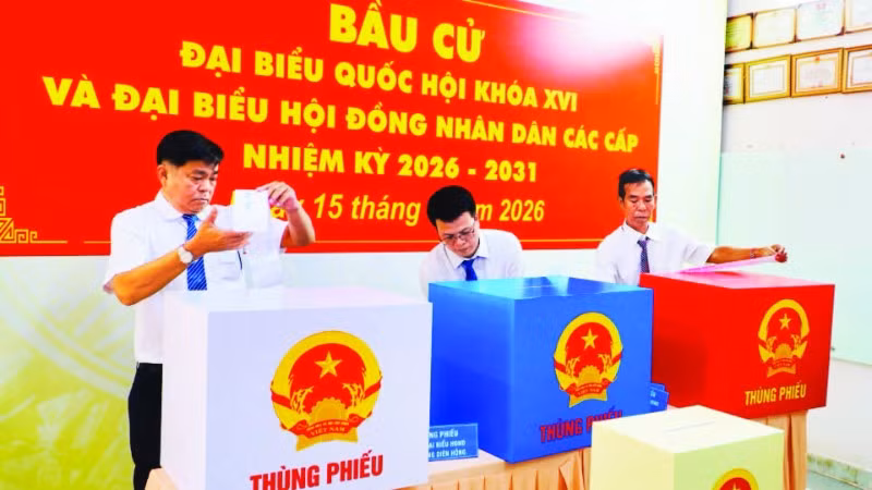 Phường Diên Hồng hoàn thiện các khâu chuẩn bị cuối cùng, sẵn sàng cho ngày bầu cử 15/3 thành công tốt đẹp.