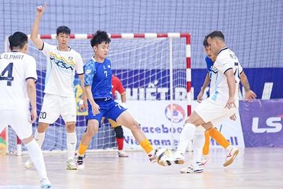 Thái Sơn Nam nhanh chóng trở lại ngôi đầu bảng ở giải Futsal HDBank Vô địch quốc gia 2025 sau trận đại thắng Trẻ Thành phố Hồ Chí Minh 6-0.