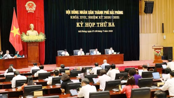 Kỳ họp thứ 3 Hội đồng nhân dân thành phố Hải Phòng khóa XVII, nhiệm kỳ 2026-2031 thông qua 24 dự thảo nghị quyết.
