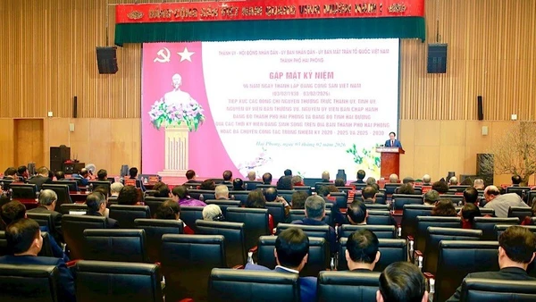 Quang cảnh buổi gặp mặt.