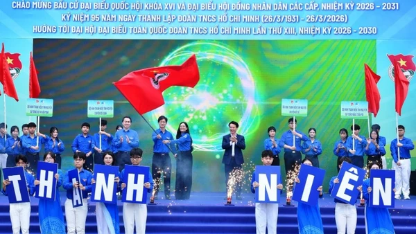 Tuổi trẻ Hải Phòng sôi nổi trong Lễ khởi động Tháng Thanh niên năm 2026.