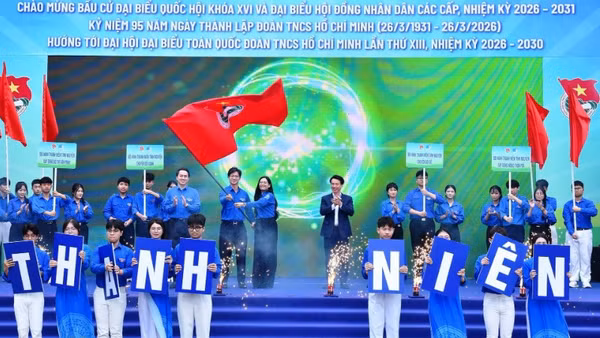 Tuổi trẻ Hải Phòng sôi nổi trong Lễ khởi động Tháng Thanh niên năm 2026.