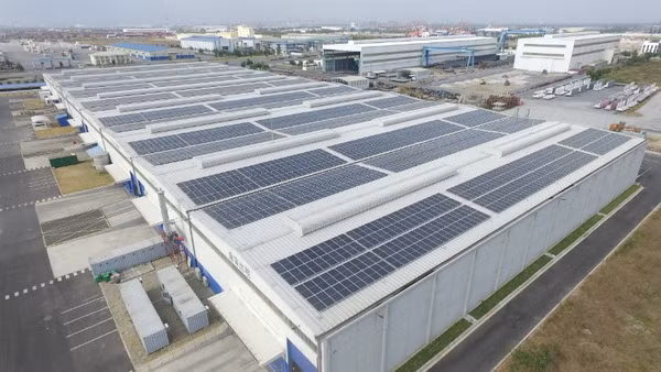 Một góc Khu công nghiệp DEEP C Hải Phòng.