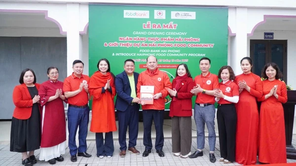 Ra mắt Ngân hàng thực phẩm Hải Phòng (Food Bank Hải Phòng).