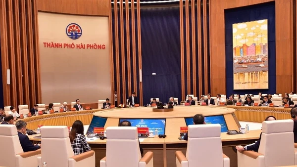 Quang cảnh hội nghị.