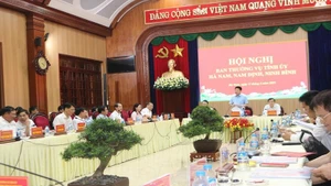 Các đại biểu dự hội nghị.