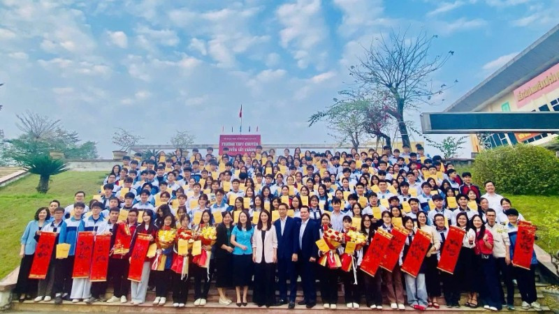 Đoàn học sinh Lào Cai dự Kỳ thi chọn học sinh giỏi quốc gia cấp trung học phổ thông năm học 2025-2026.