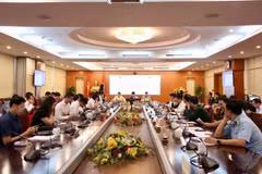 Toàn cảnh buổi làm việc. (Ảnh: Bộ Khoa học và Công nghệ)