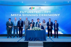Lễ ký kết hợp tác giữa FPT và FutureTEC.