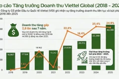 Báo cáo tăng trưởng doanh thu Viettel Global (2018-2025)