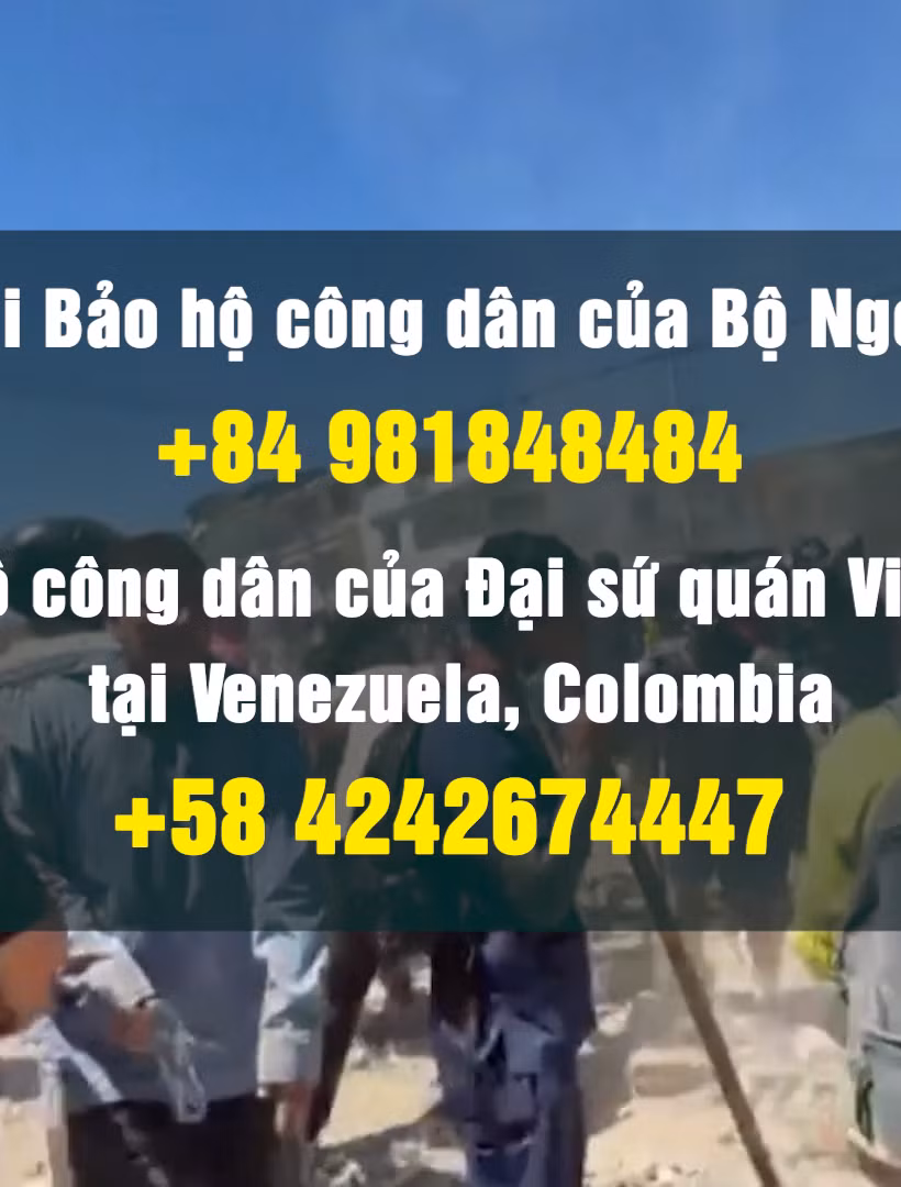 [Video] Toàn bộ công dân Việt Nam ở Colombia đều an toàn sau động đất