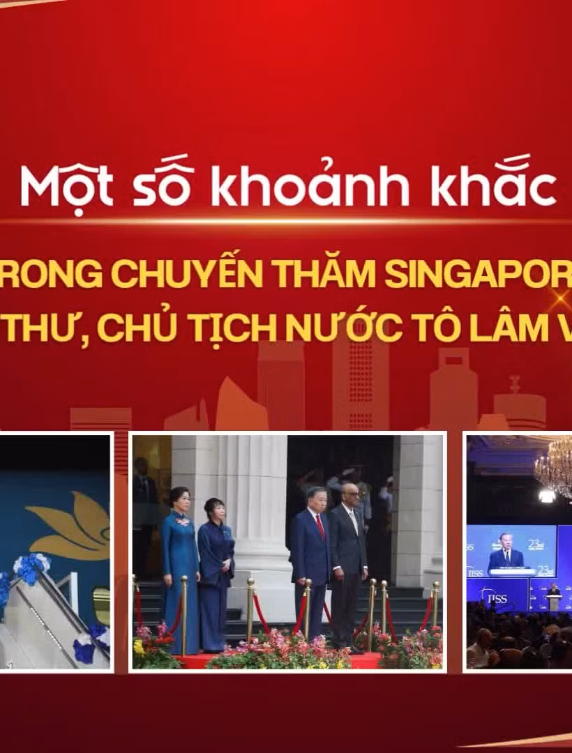 [Video] Một số khoảnh khắc trong chuyến thăm Singapore của Tổng Bí thư, Chủ tịch nước Tô Lâm và Phu nhân