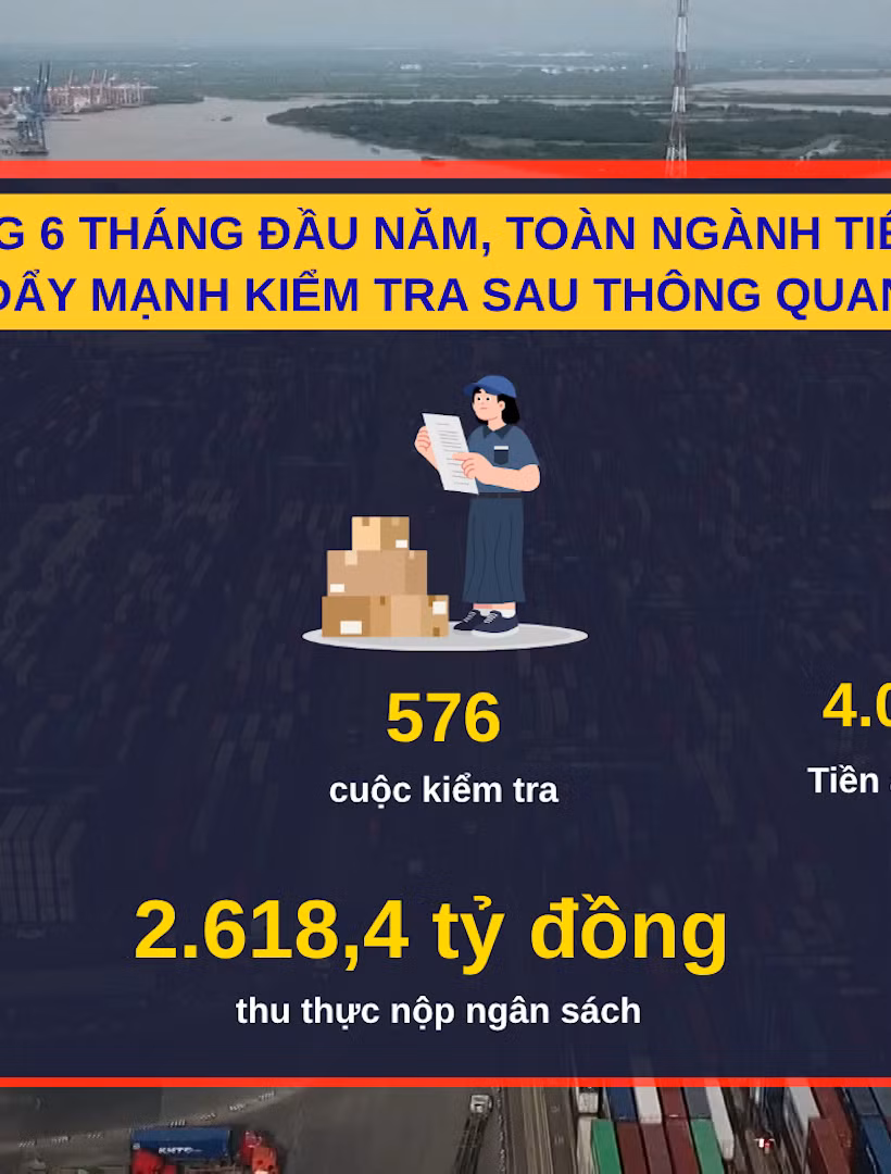 [Video] Kiểm tra sau thông quan, Hải quan thu hơn 2.600 tỷ đồng