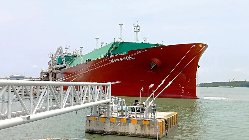 PV GAS nhập khẩu hơn 71.000 tấn LNG từ Australia phục vụ sản xuất điện