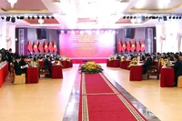 Toàn cảnh Hội nghị thường niên lần thứ 5 giữa các Bí thư Tỉnh ủy Lai Châu, Lào Cai, Tuyên Quang, Điện Biên (Việt Nam) và tỉnh Vân Nam (Trung Quốc).