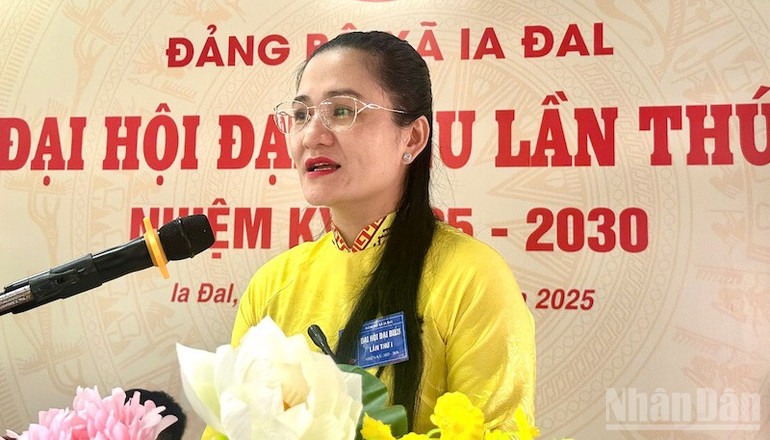 Đồng chí Ngô Thị Hoàng Anh, Phó Trưởng Ban Thường trực Ban Tổ chức Tỉnh ủy Quảng Ngãi. ndo_br_ia-dal-4.jpg