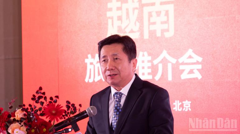 Zhu Yihai, Deputy Director of the Tianjin Municipal Bureau of Culture and Tourism, spoke. ndo_br_a04-p2416732-1.jpg