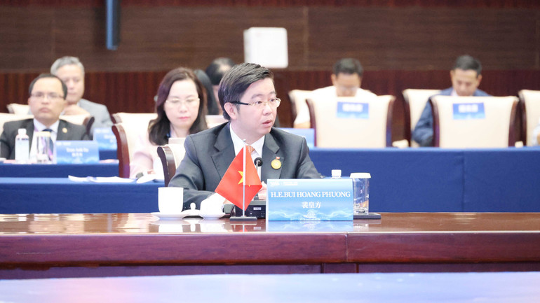 Thứ trưởng Khoa học và Công nghệ Bùi Hoàng Phương phát biểu tại hội nghị. a01-20250918123518.jpg