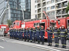 Buổi diễn tập có quy mô lớn nhất được tổ chức tại Thủ đô trong những năm qua với hơn 4.000 người và hàng trăm phương tiện tham gia.