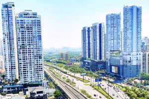 Một góc Thành phố Hồ Chí Minh. (Ảnh CTV)